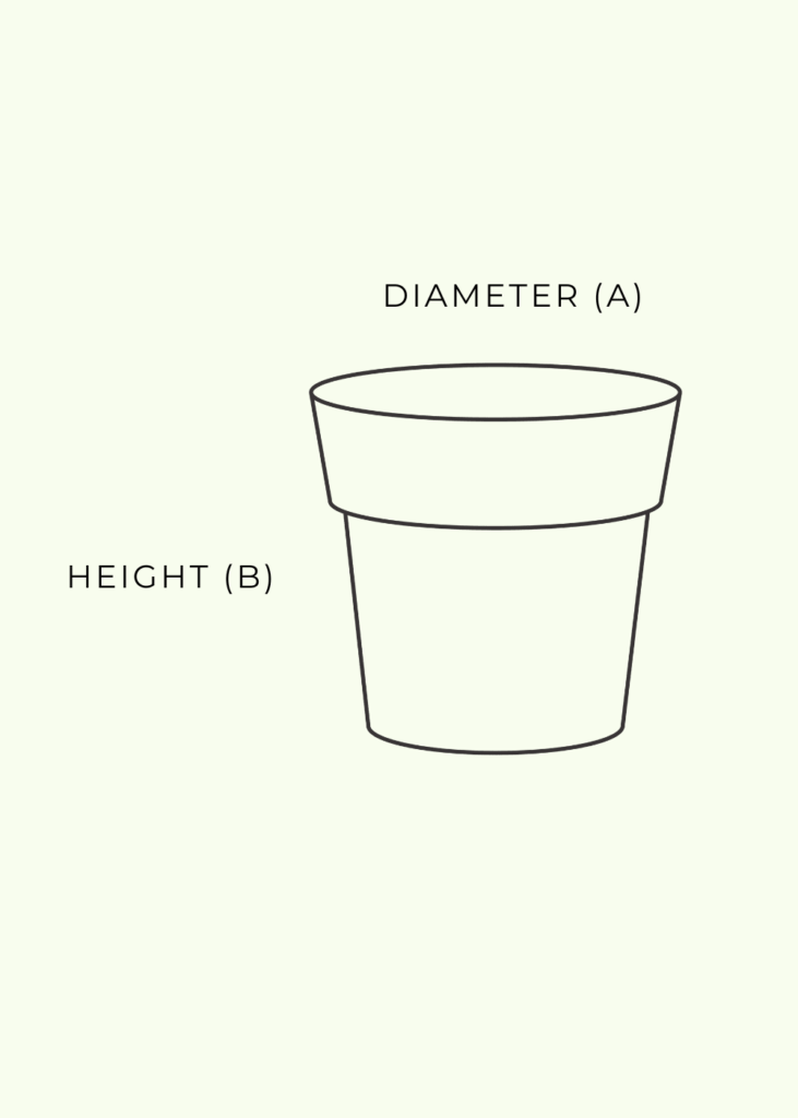 arty round eco planters