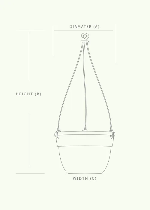 corsica hanging basket planters