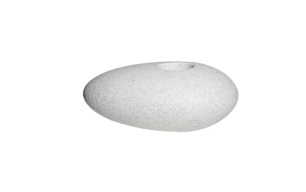 pebbles illuminated planters