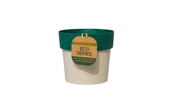 arty round eco planters