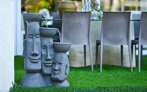 buddha fountain garden