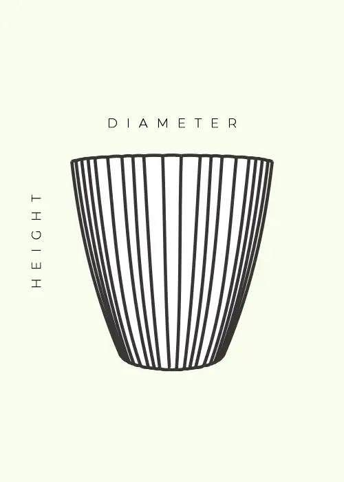 rib vertical xl planters