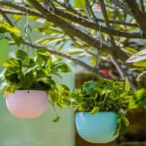 capri hanging planters