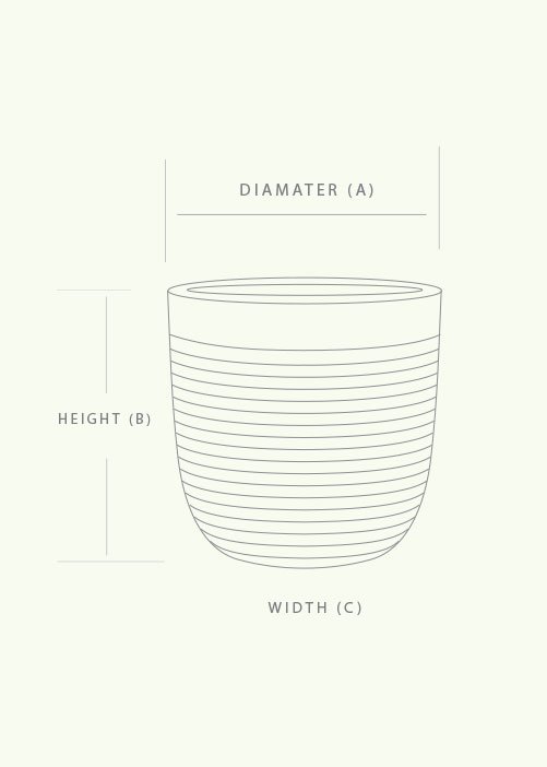 milano short planter