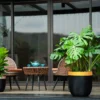 milano dual tone planters