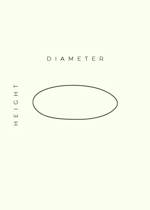 pebbles illuminated pot