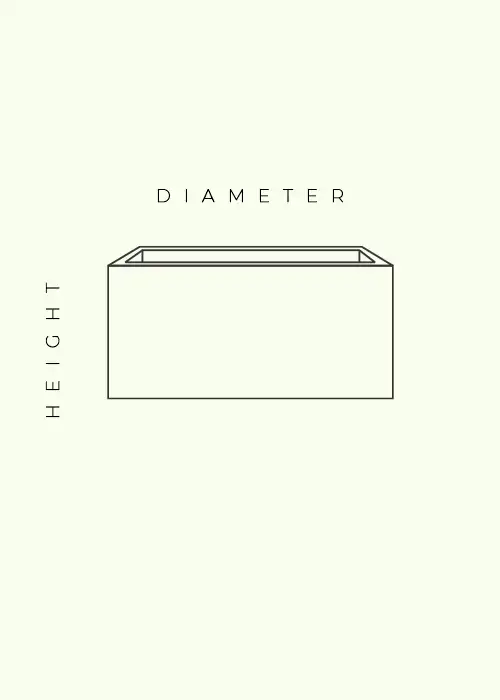 quebec rectangle planters